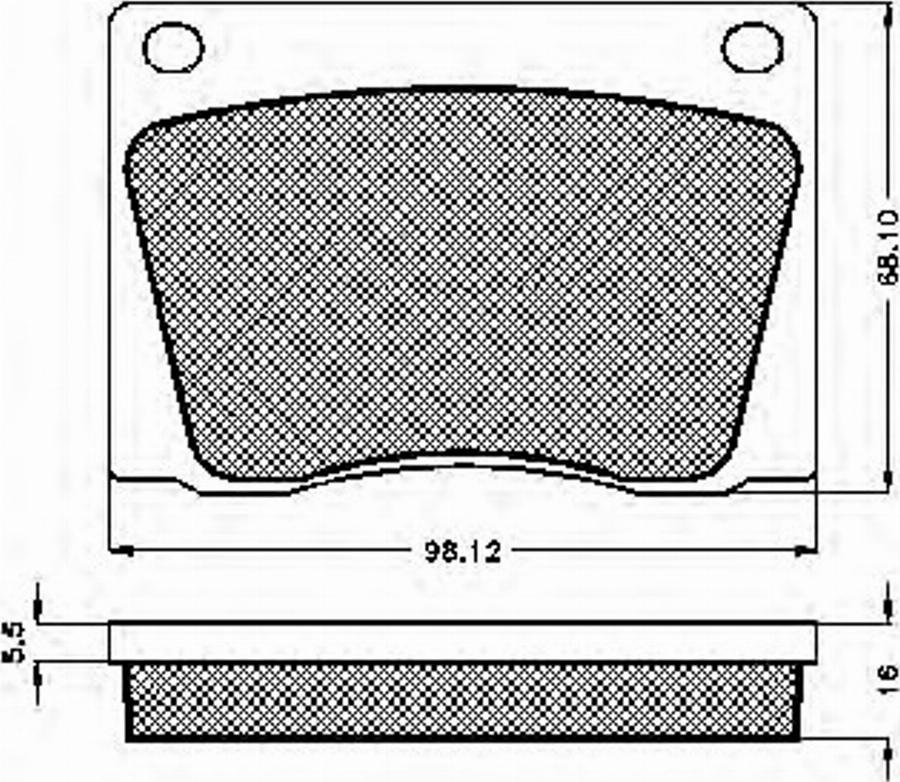 Spidan 32647 - Тормозные колодки, дисковые, комплект autospares.lv