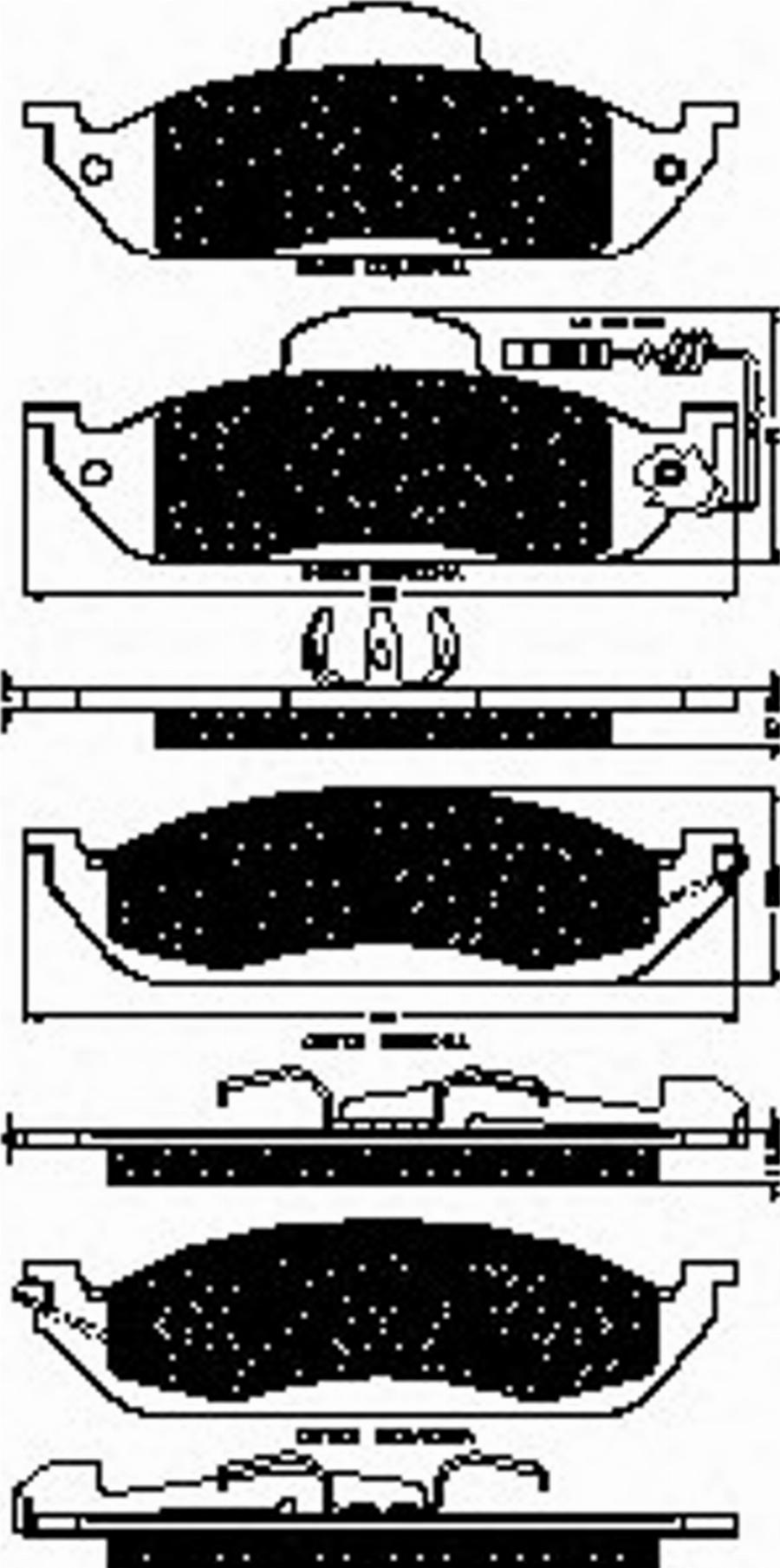 Spidan 32806 - Тормозные колодки, дисковые, комплект autospares.lv