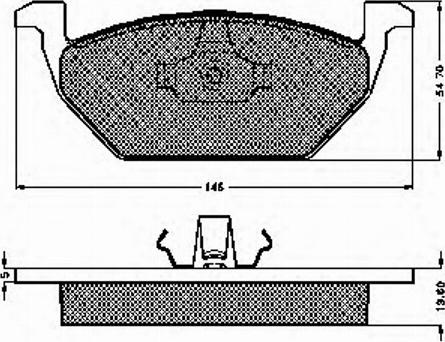 Spidan 32259 - Тормозные колодки, дисковые, комплект autospares.lv