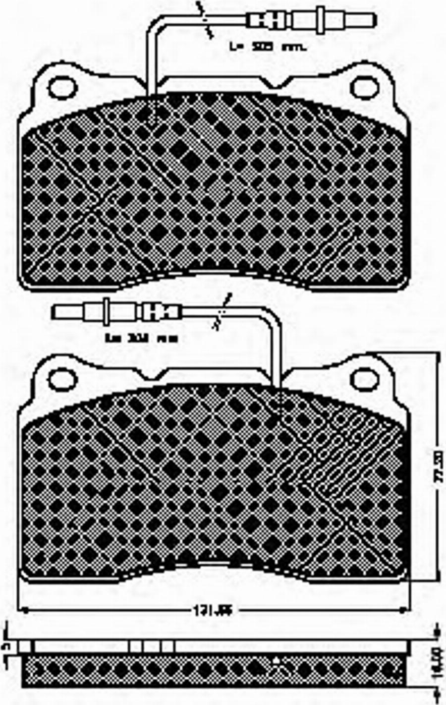 Spidan 32796 - Тормозные колодки, дисковые, комплект autospares.lv