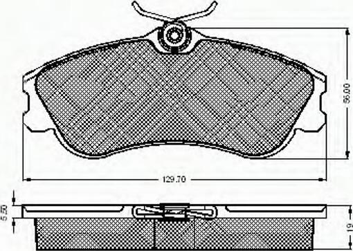 Spidan 32790 - Тормозные колодки, дисковые, комплект autospares.lv