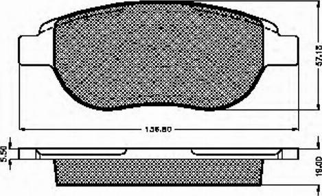 Spidan 32762 - Тормозные колодки, дисковые, комплект autospares.lv