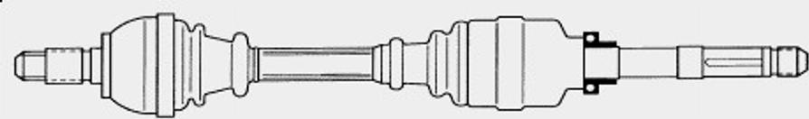 Spidan 24772 - Приводной вал autospares.lv