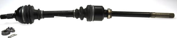 Euro Driveline PG215 - Приводной вал autospares.lv