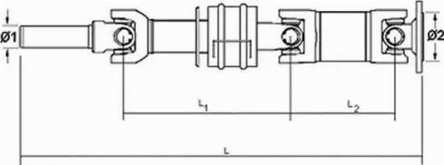 Spidan 27910 - Карданный вал, главная передача autospares.lv