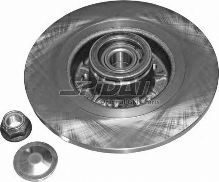 Spidan 27401L - Тормозной диск autospares.lv