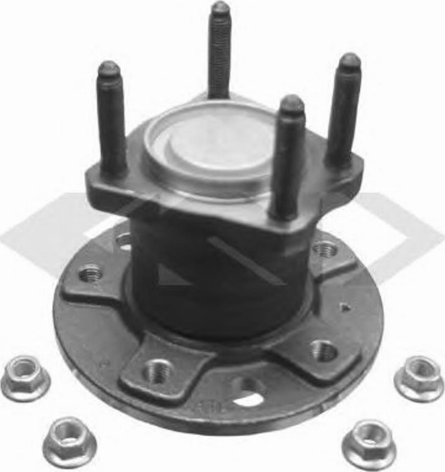 Spidan 27175 - Подшипник ступицы колеса, комплект autospares.lv