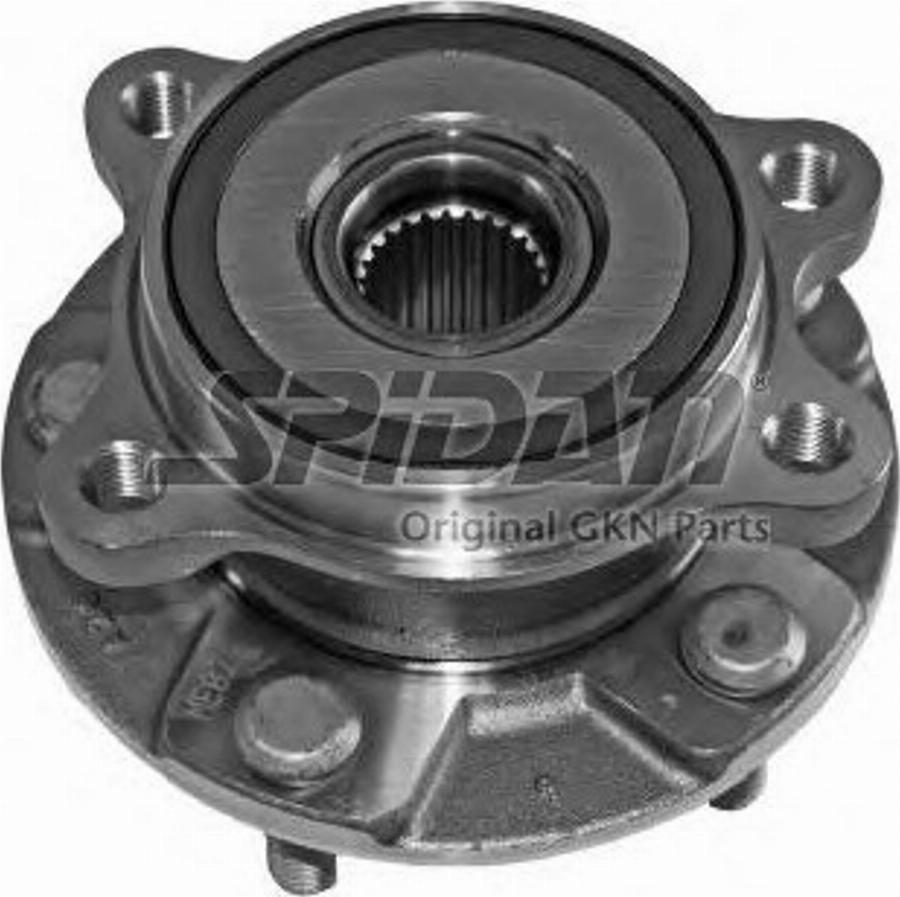 Spidan 27816 - Подшипник ступицы колеса, комплект autospares.lv