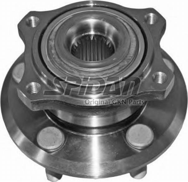 Spidan 27834 - Подшипник ступицы колеса, комплект autospares.lv