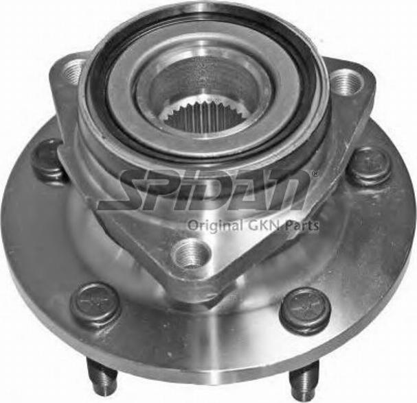 Spidan 27828 - Подшипник ступицы колеса, комплект autospares.lv