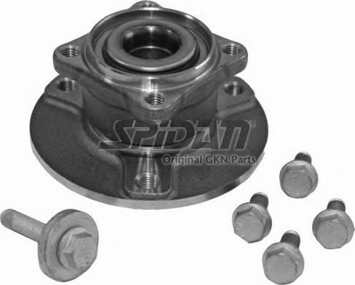 Spidan 27703 - Подшипник ступицы колеса, комплект autospares.lv