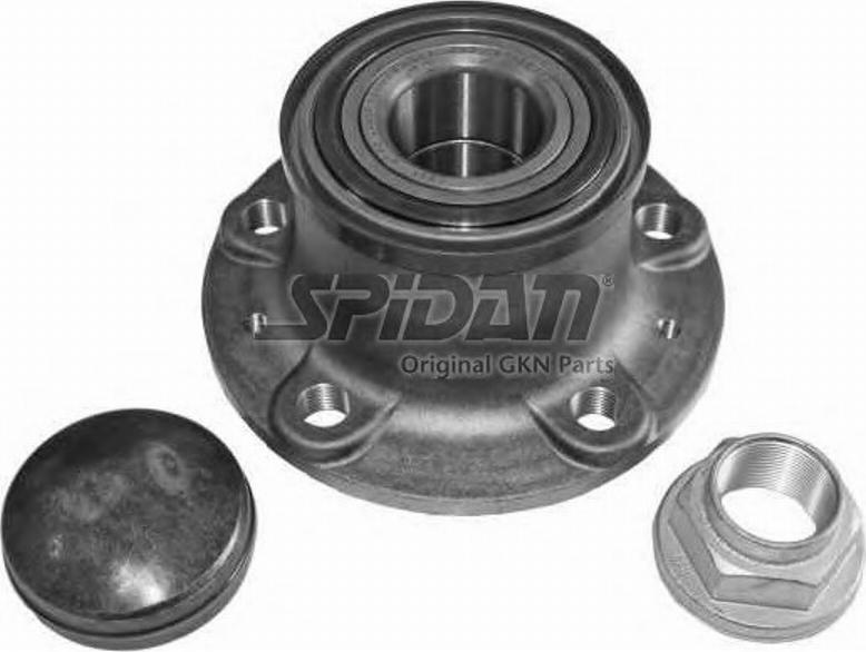 Spidan 27710 - Подшипник ступицы колеса, комплект autospares.lv