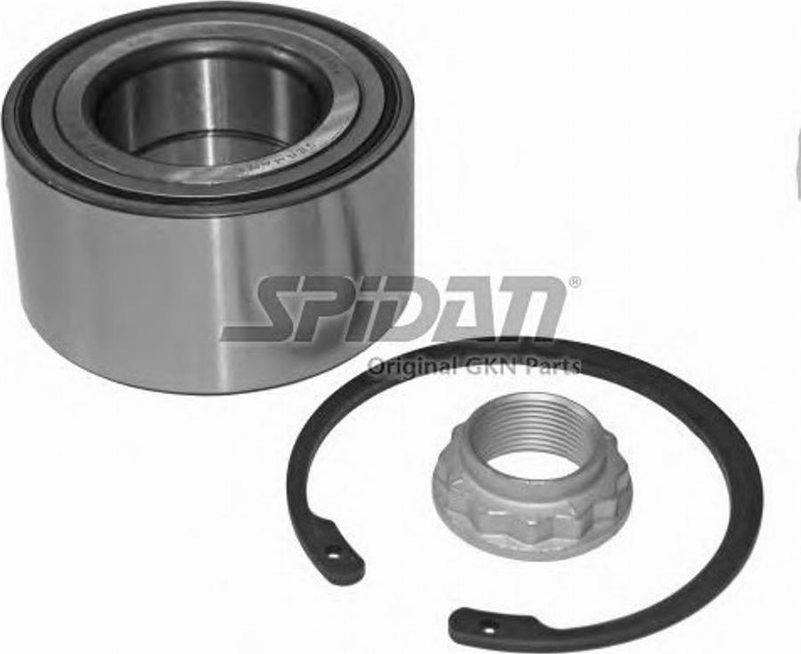 Spidan 27737 - Подшипник ступицы колеса, комплект autospares.lv