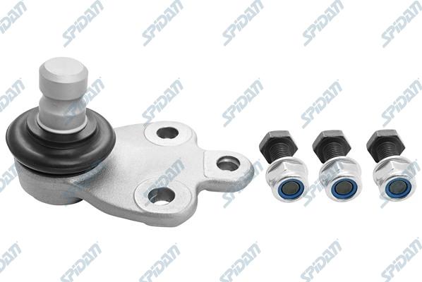 SPIDAN CHASSIS PARTS 44569 - Шаровая опора, несущий / направляющий шарнир autospares.lv