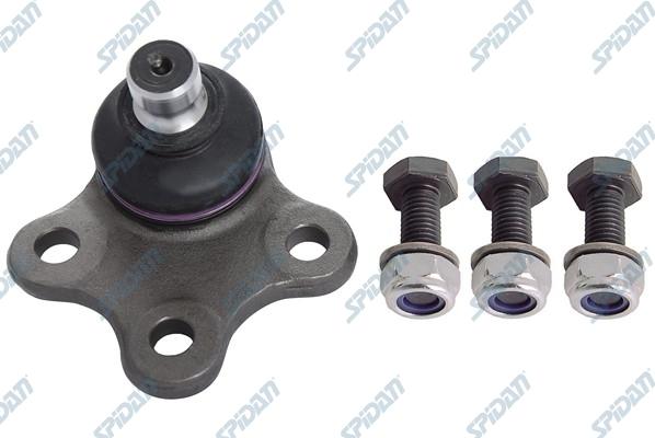 SPIDAN CHASSIS PARTS 44534 - Шаровая опора, несущий / направляющий шарнир autospares.lv