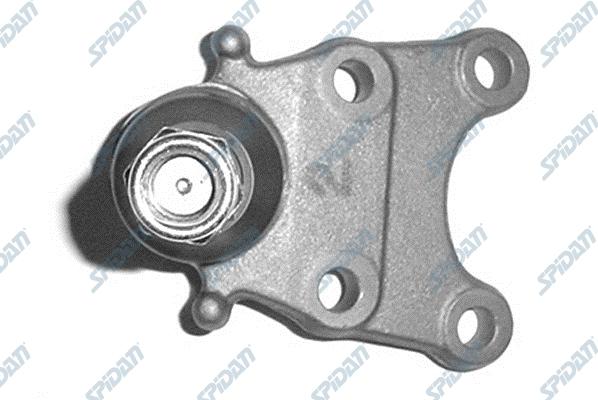 SPIDAN CHASSIS PARTS 44674 - Шаровая опора, несущий / направляющий шарнир autospares.lv