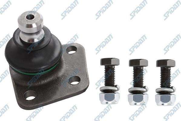 SPIDAN CHASSIS PARTS 44827 - Шаровая опора, несущий / направляющий шарнир autospares.lv