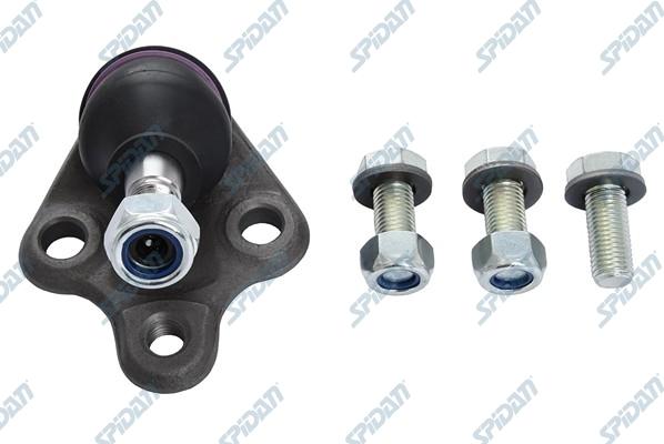 SPIDAN CHASSIS PARTS 44779 - Шаровая опора, несущий / направляющий шарнир autospares.lv