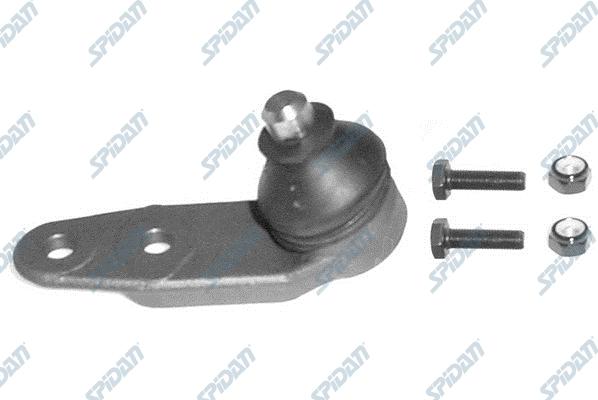 SPIDAN CHASSIS PARTS 45545 - Шаровая опора, несущий / направляющий шарнир autospares.lv