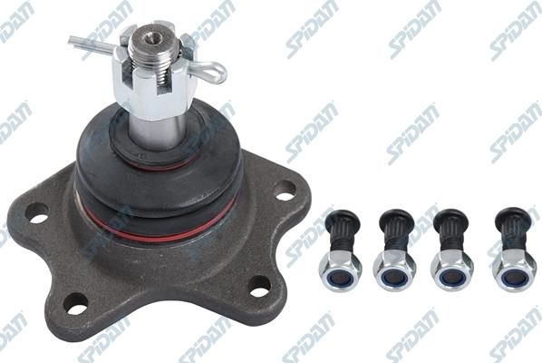 SPIDAN CHASSIS PARTS 45881 - Шаровая опора, несущий / направляющий шарнир autospares.lv