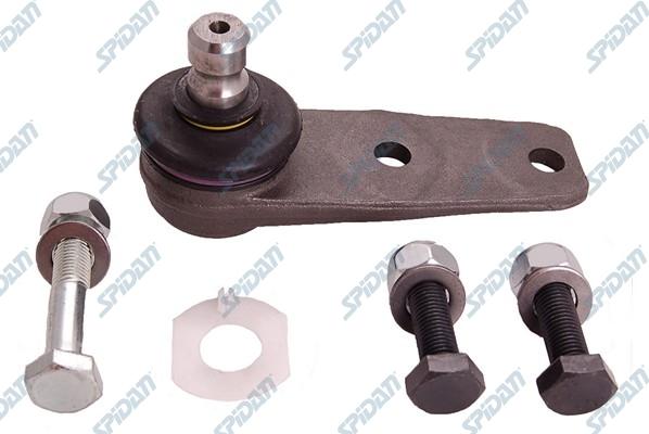 SPIDAN CHASSIS PARTS 46450 - Шаровая опора, несущий / направляющий шарнир autospares.lv