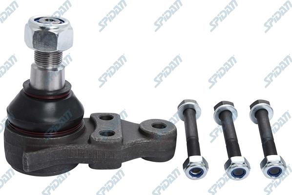 SPIDAN CHASSIS PARTS 46170 - Шаровая опора, несущий / направляющий шарнир autospares.lv