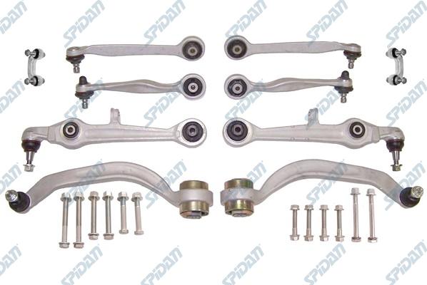 SPIDAN CHASSIS PARTS 46880 - Подвеска колеса, комплект autospares.lv