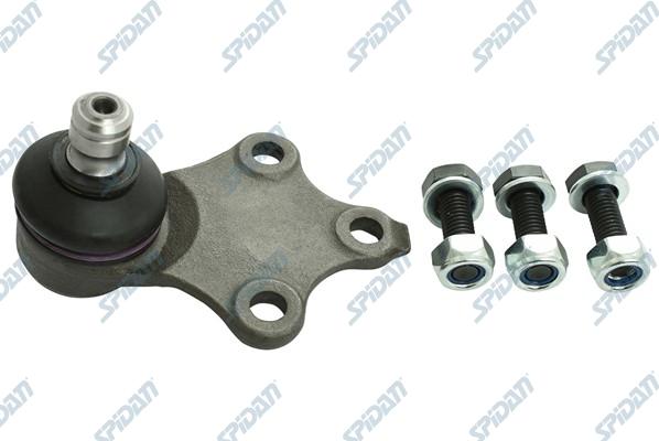 SPIDAN CHASSIS PARTS 46262 - Шаровая опора, несущий / направляющий шарнир autospares.lv