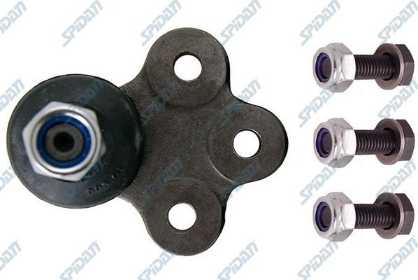 SPIDAN CHASSIS PARTS 40564 - Шаровая опора, несущий / направляющий шарнир autospares.lv