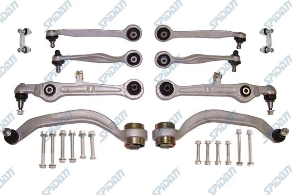 SPIDAN CHASSIS PARTS 40000 - Подвеска колеса, комплект autospares.lv