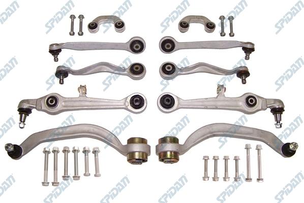 SPIDAN CHASSIS PARTS 40007 - Подвеска колеса, комплект autospares.lv