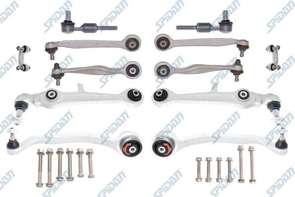 SPIDAN CHASSIS PARTS 40011 - Подвеска колеса, комплект autospares.lv