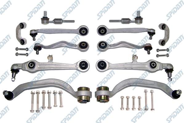 SPIDAN CHASSIS PARTS 40012 - Подвеска колеса, комплект autospares.lv