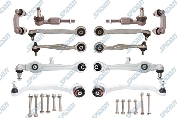 SPIDAN CHASSIS PARTS 40024 - Подвеска колеса, комплект autospares.lv