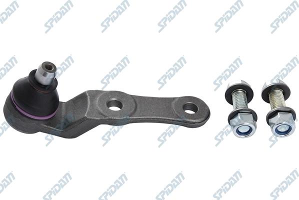 SPIDAN CHASSIS PARTS 40758 - Шаровая опора, несущий / направляющий шарнир autospares.lv