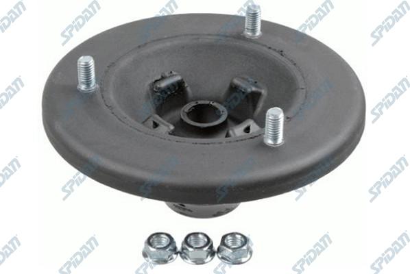 SPIDAN CHASSIS PARTS 410492 - Опора стойки амортизатора, подушка autospares.lv