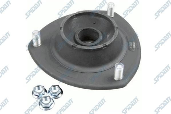 SPIDAN CHASSIS PARTS 410467 - Опора стойки амортизатора, подушка autospares.lv