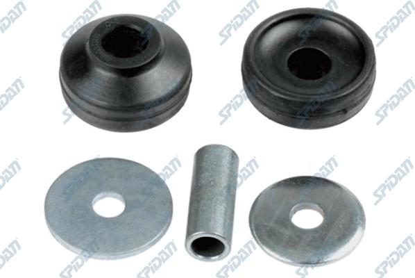 SPIDAN CHASSIS PARTS 410549 - Опора стойки амортизатора, подушка autospares.lv