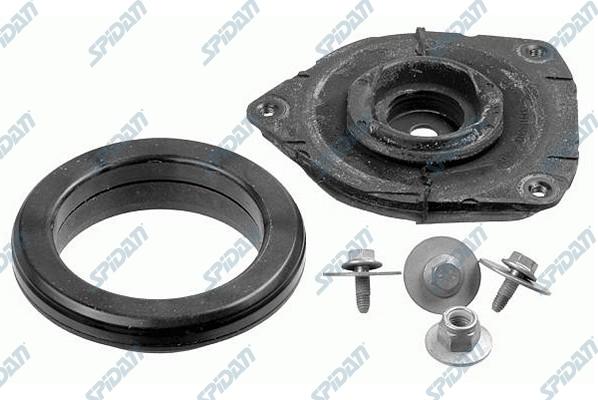 SPIDAN CHASSIS PARTS 410395 - Опора стойки амортизатора, подушка autospares.lv