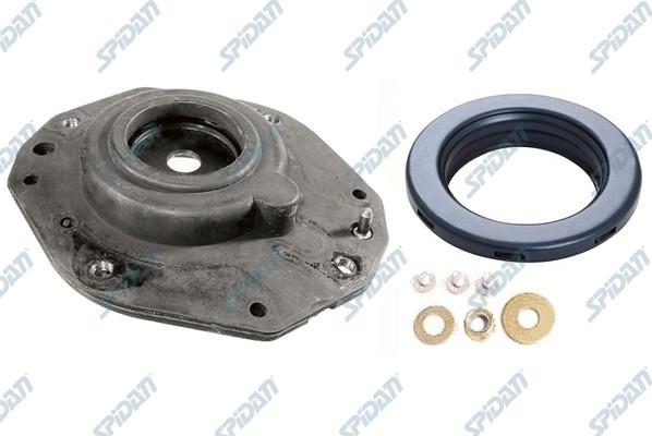 SPIDAN CHASSIS PARTS 410260 - Опора стойки амортизатора, подушка autospares.lv