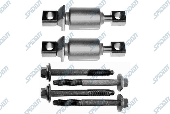 SPIDAN CHASSIS PARTS 411866 - Сайлентблок, рычаг подвески колеса autospares.lv