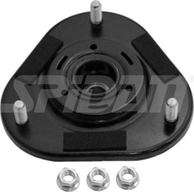 SPIDAN CHASSIS PARTS 418236 - Опора стойки амортизатора, подушка autospares.lv