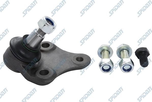 SPIDAN CHASSIS PARTS 59903 - Шаровая опора, несущий / направляющий шарнир autospares.lv