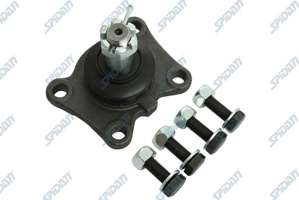 SPIDAN CHASSIS PARTS 59912 - Шаровая опора, несущий / направляющий шарнир autospares.lv