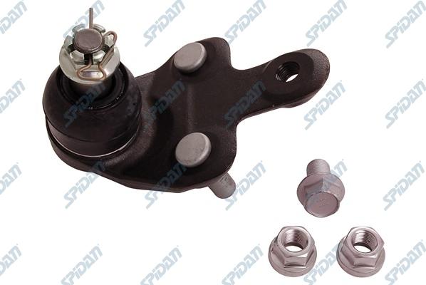 SPIDAN CHASSIS PARTS 59105 - Шаровая опора, несущий / направляющий шарнир autospares.lv