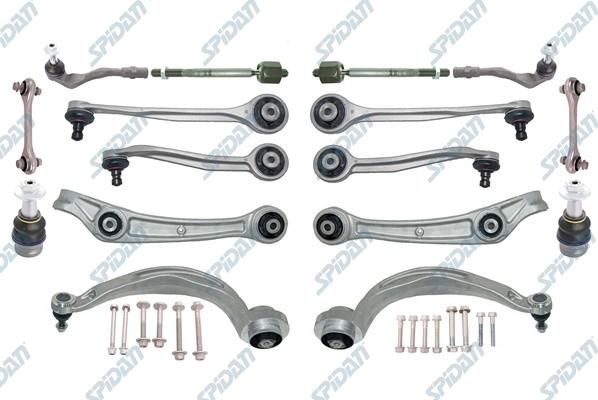 SPIDAN CHASSIS PARTS 59865 - Подвеска колеса, комплект autospares.lv