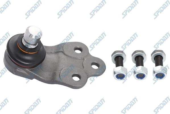 SPIDAN CHASSIS PARTS 59299 - Шаровая опора, несущий / направляющий шарнир autospares.lv