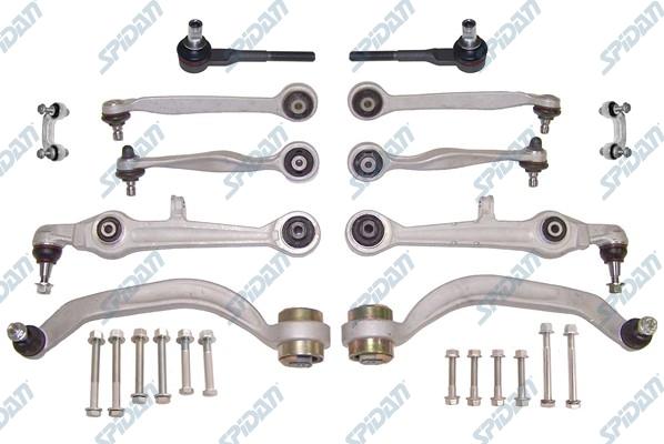 SPIDAN CHASSIS PARTS 50966 - Подвеска колеса, комплект autospares.lv