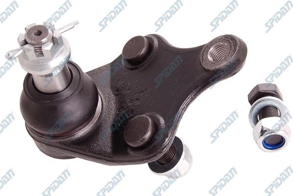 SPIDAN CHASSIS PARTS 50925 - Шаровая опора, несущий / направляющий шарнир autospares.lv