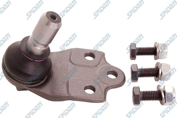 SPIDAN CHASSIS PARTS 50973 - Шаровая опора, несущий / направляющий шарнир autospares.lv